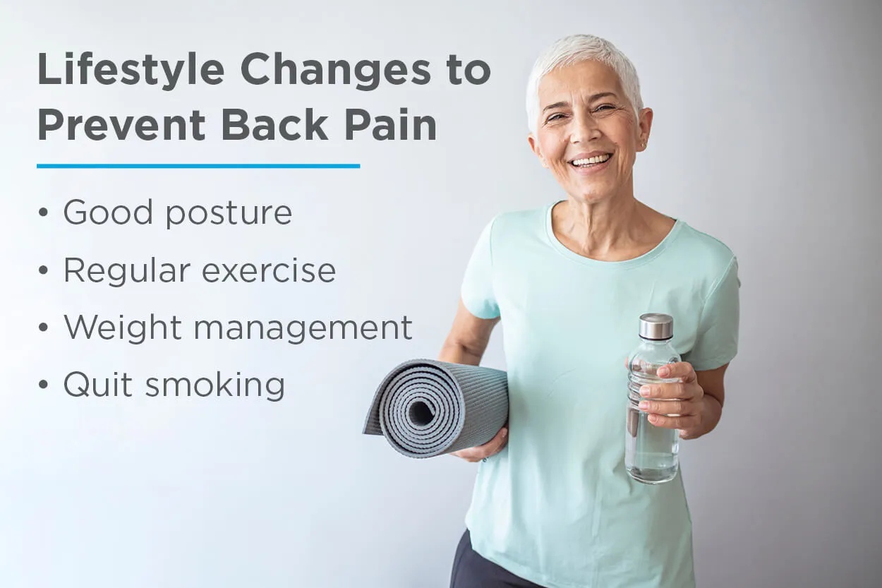 preventing back pain through exercise and lifestyle changes