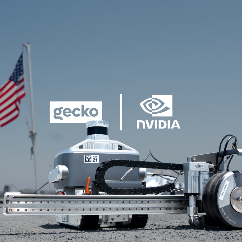 Gecko Robotics Collaborates with NVIDIA to Build More Security and Control Into Robotic Systems 