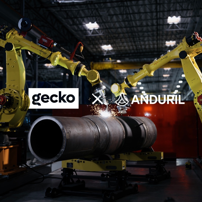 Gecko Robotics and Anduril Partner to Rebuild America's Maritime Industrial Base