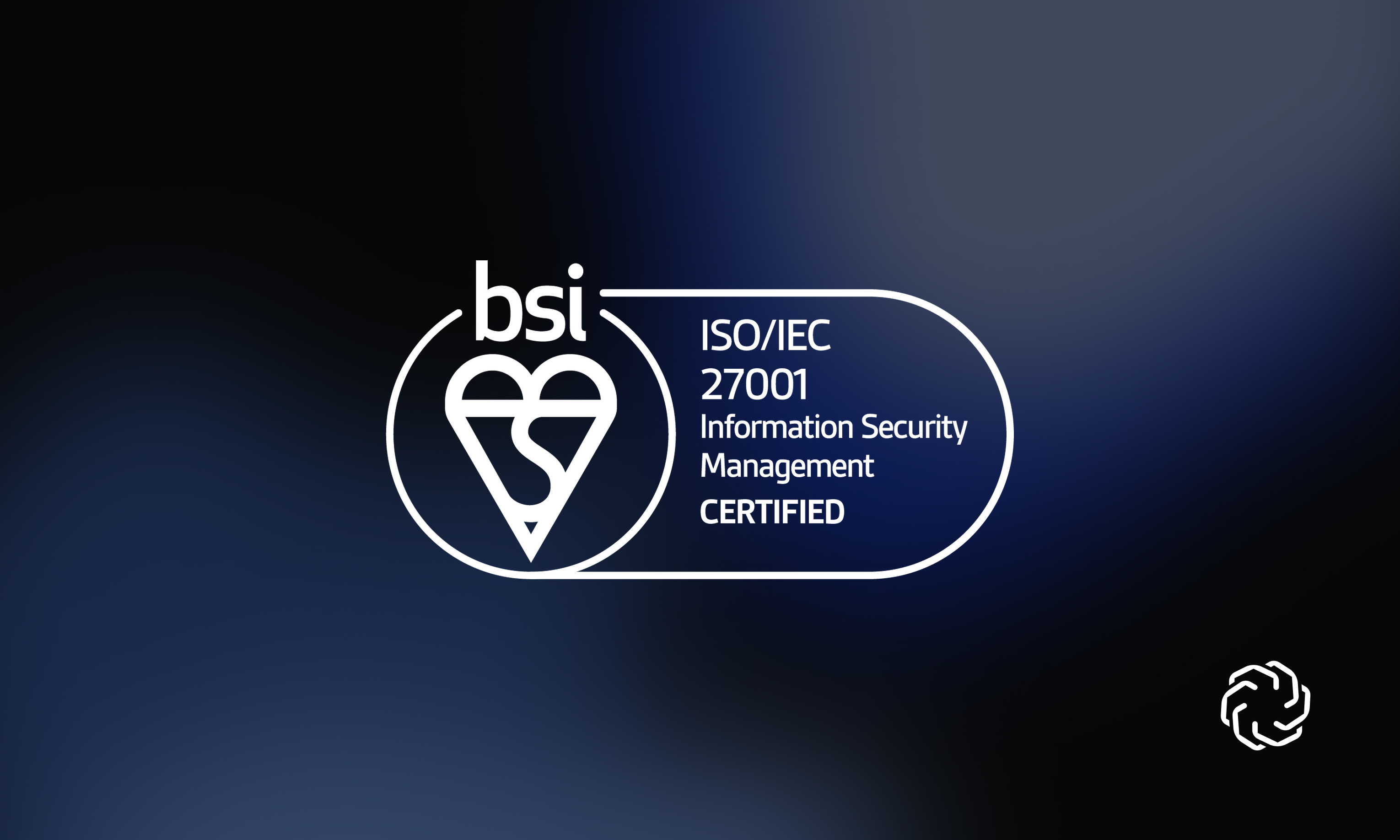 ISO/IEC 27001 information security management certification mark
