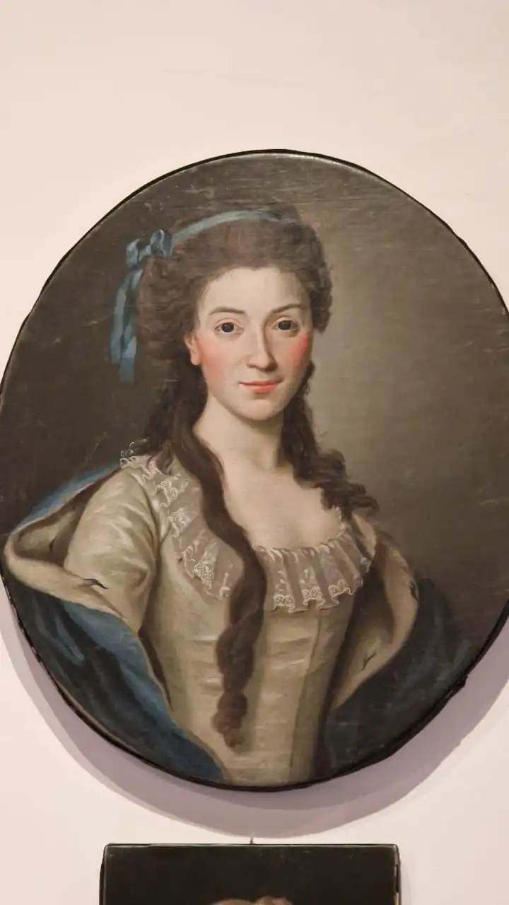 Portret księżnej Izabeli Czartoryskiej w Pałacu w Puławach. Kobieta, dzięki której przetrwało wiele polskich dzieł sztuki.