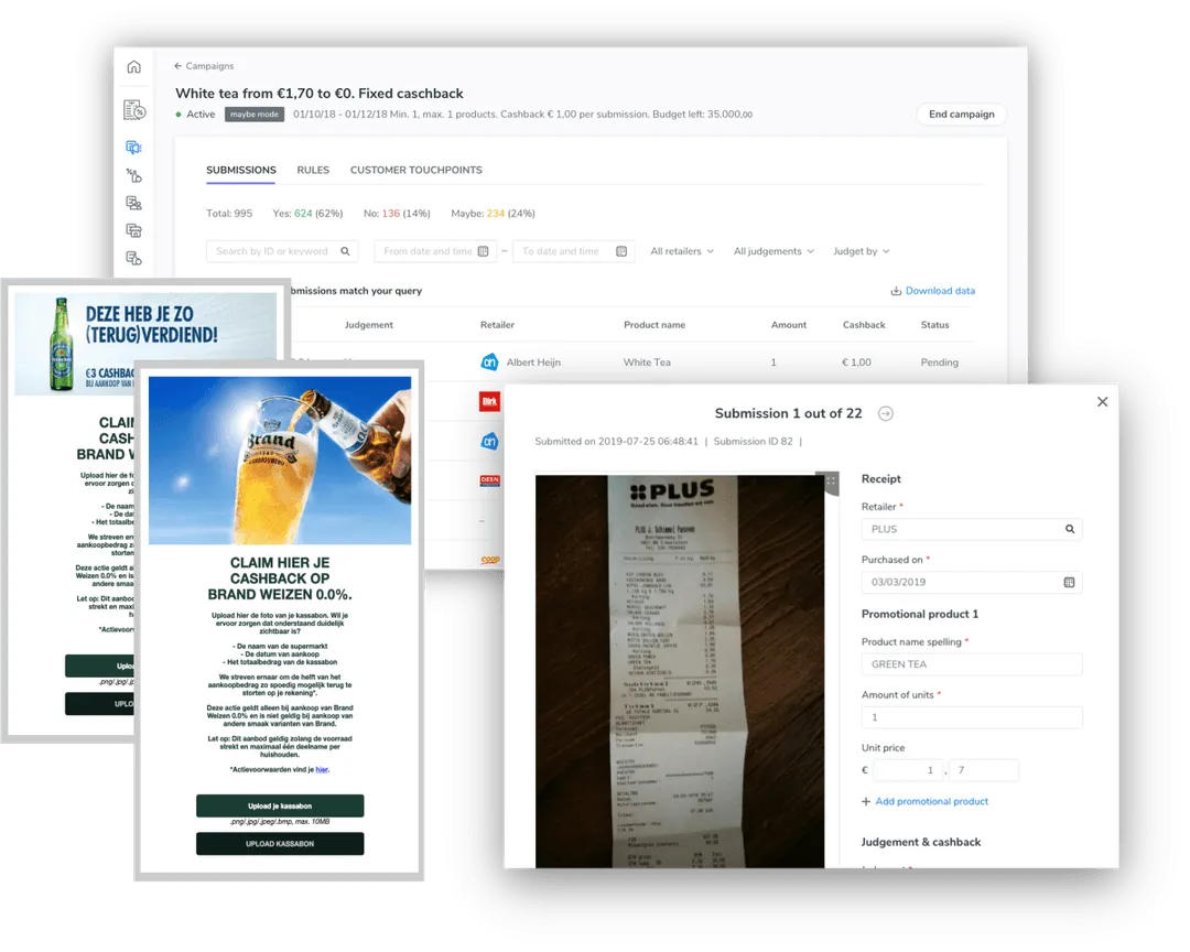 A screenshot of Tur.ai solution for Heineken - #1