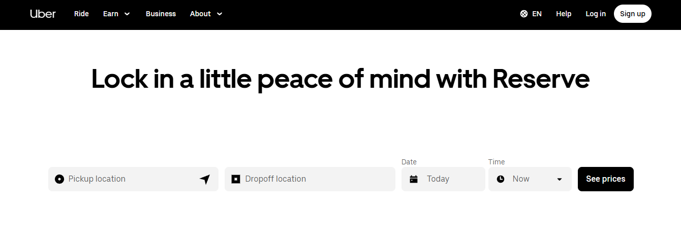 uber  - Best Apps For Travel