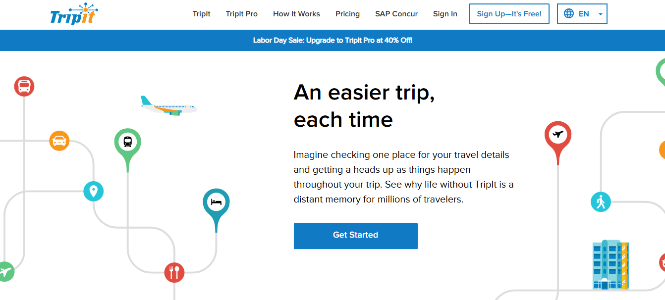 tripit - Best Apps For Travel
