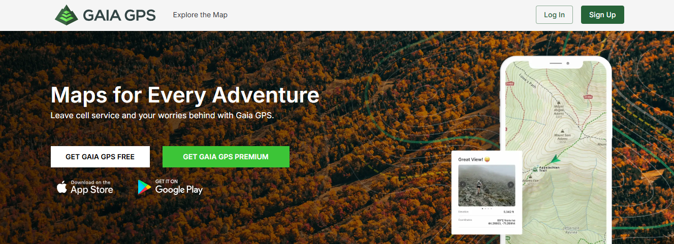 gaia gps - Best Apps For Travel