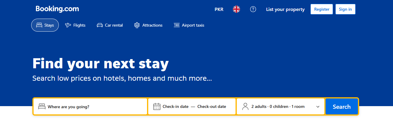 booking.com - Best Apps For Travel