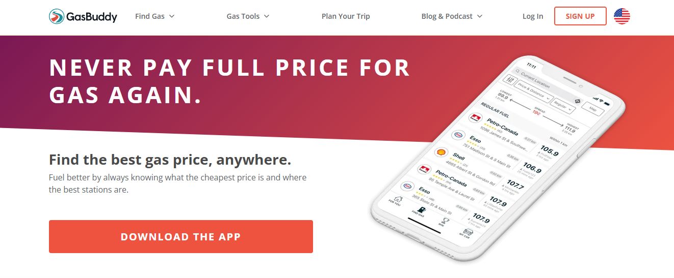 gasbuddy - Best Apps For Travel