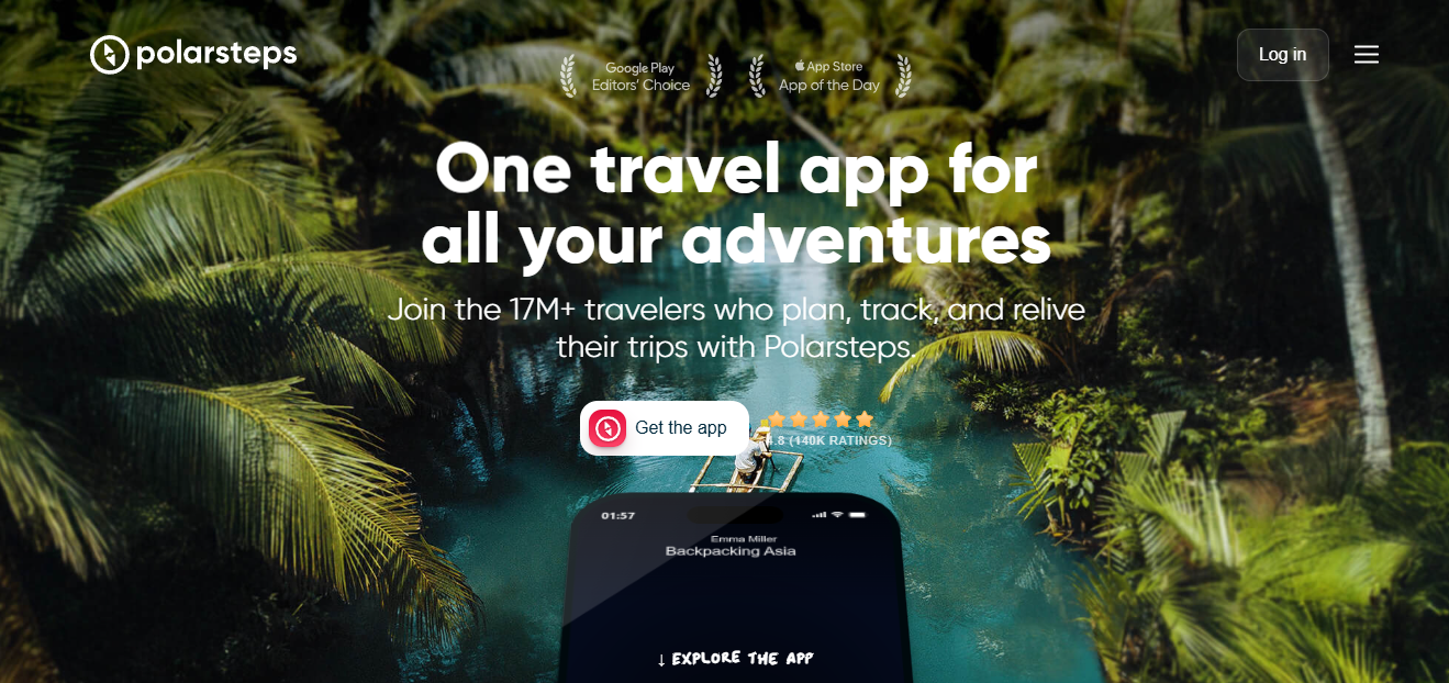 polar steps - Best Apps For Travel