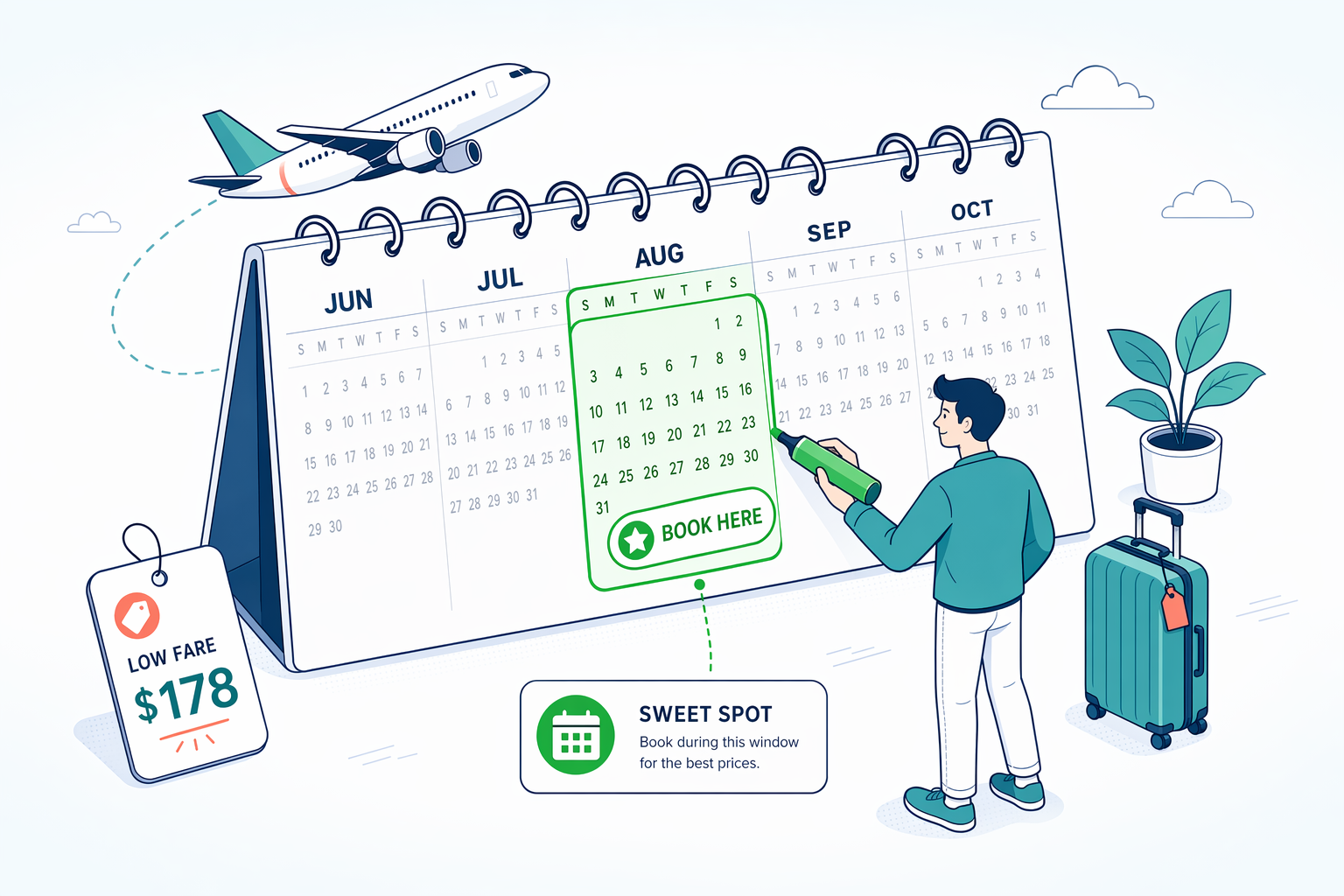 How Far in Advance to Book Flights