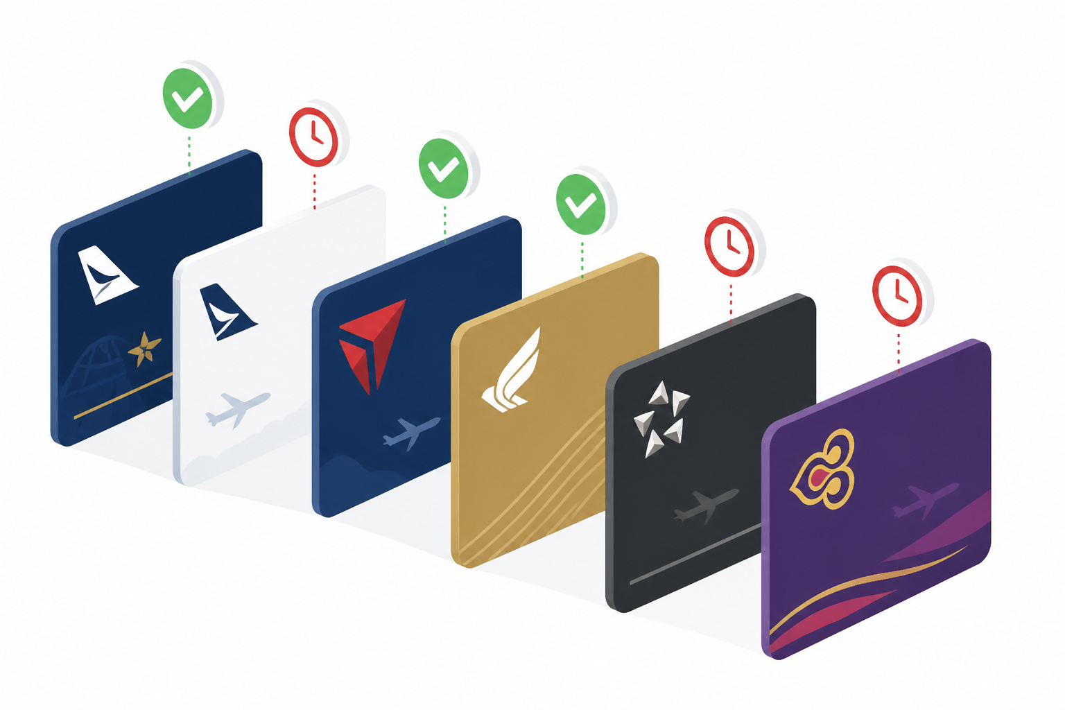 Airline loyalty program miles and points overview for major U.S. carriers