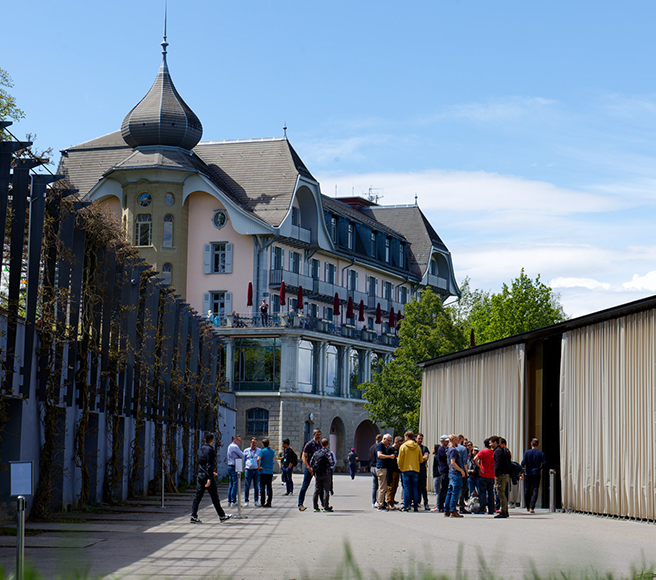 The venue Gurten Pavillion