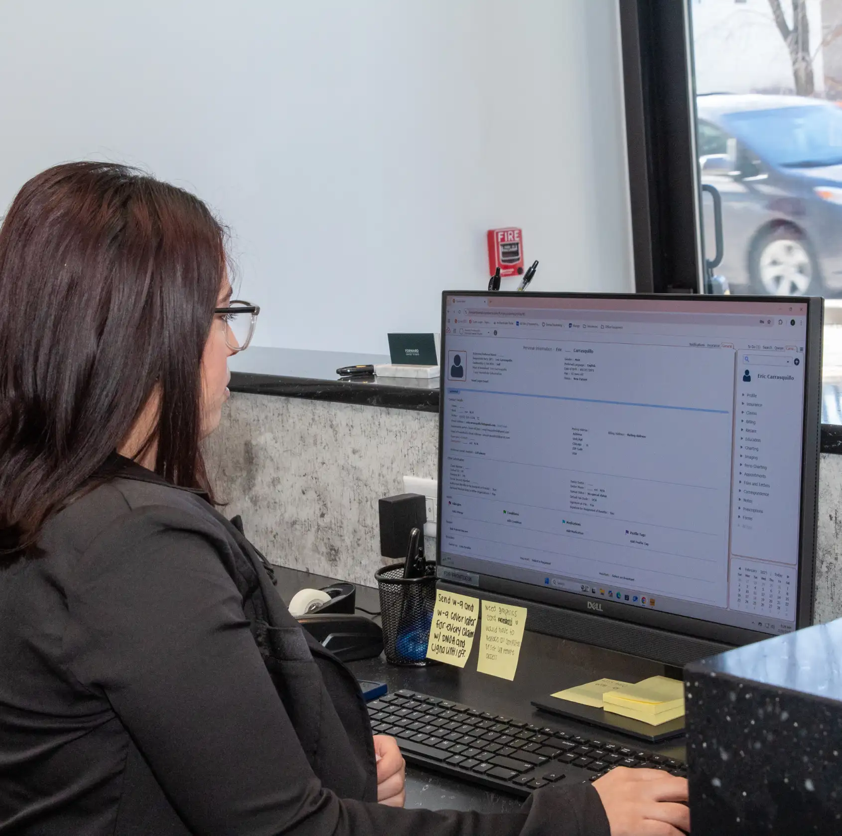 Forward Dental Studio team member working