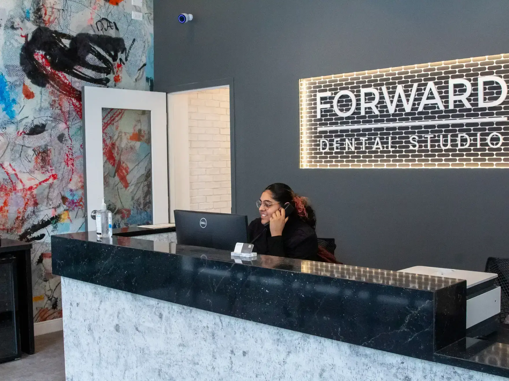 Forward Dental Studio front desk