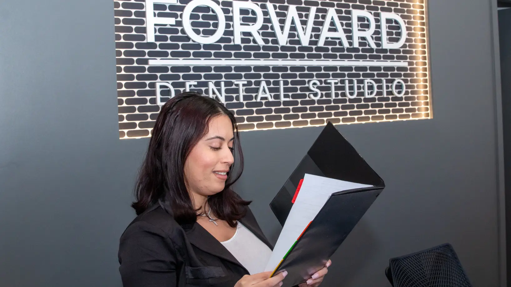 Forward Dental Studio team member working
