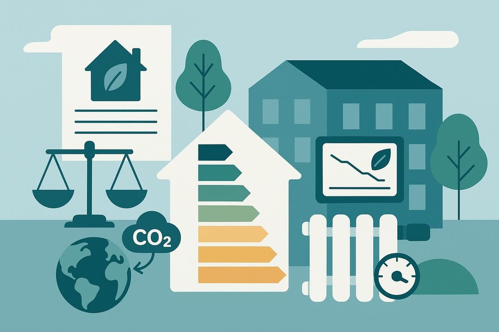 Energieeffizienz und CO₂-Reduktion im Gebäudebestand lassen sich durch eine datenbasierte Optimierung des Heizungsbetriebs gezielt verbessern.