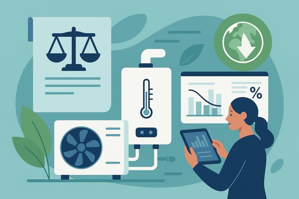 Data-driven heat pump monitoring supports efficient operation and helps sustainably reduce energy consumption and emissions.