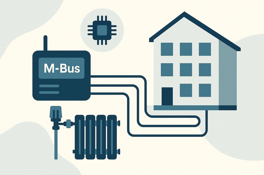 M-Bus ermöglicht die standardisierte Übertragung von Verbrauchs- und Betriebsdaten aus der Gebäudetechnik und schafft damit eine wichtige Grundlage für digitales Energiemonitoring.