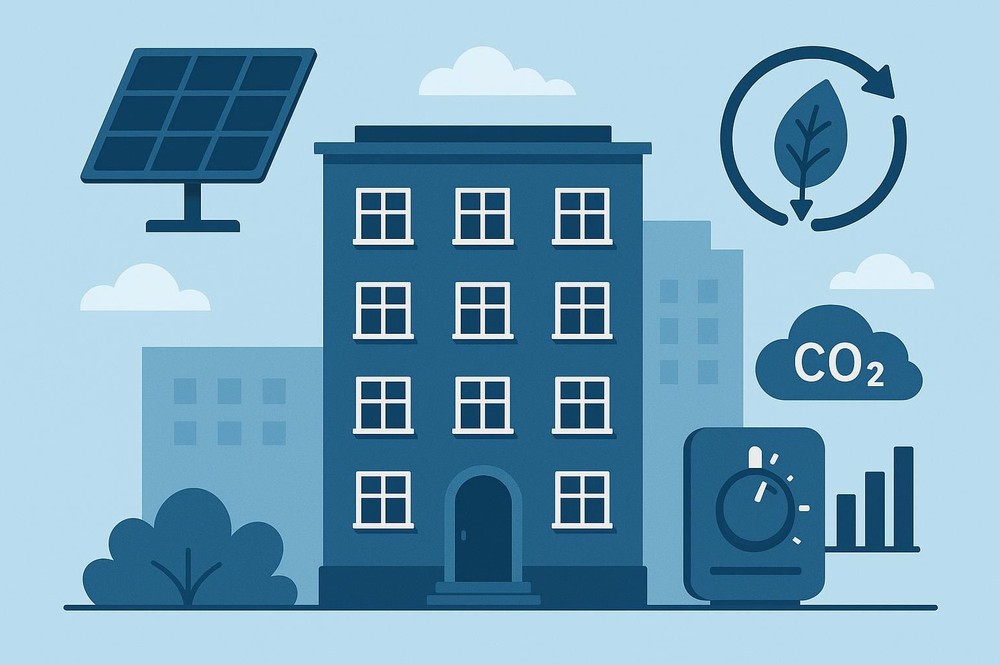 Digitale Optimierung senkt den Energieverbrauch im Gebäudebestand und unterstützt einen effizienteren und klimafreundlicheren Betrieb.