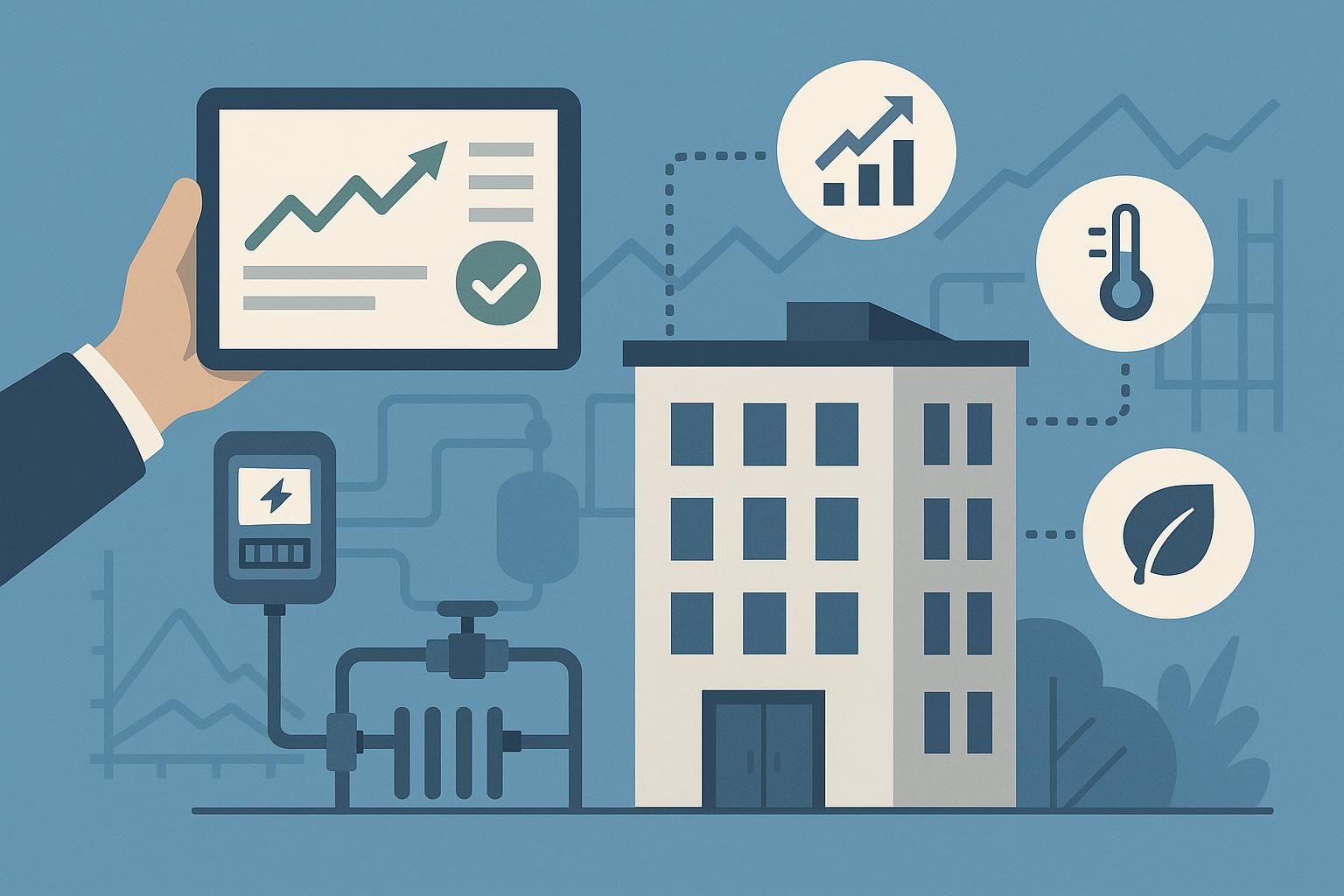 Energiemonitoring im Gebäude: Daten für die Betriebsoptimierung