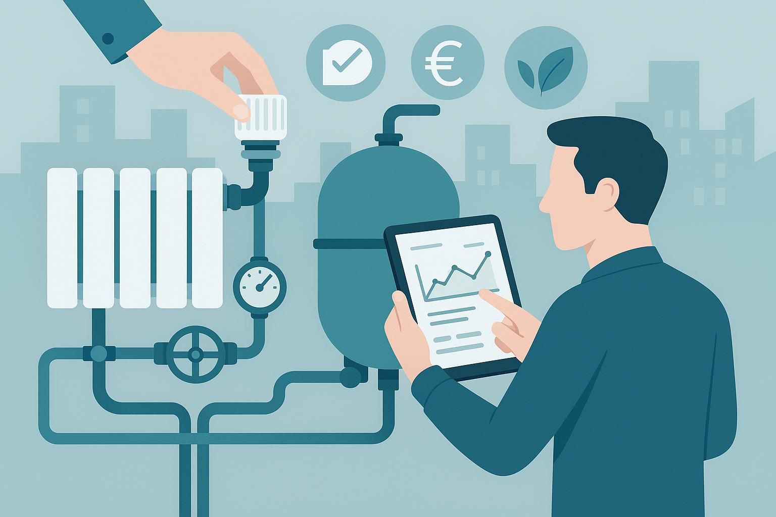 KfW-Förderung für hydraulischen Abgleich: Zuschuss & Antrag