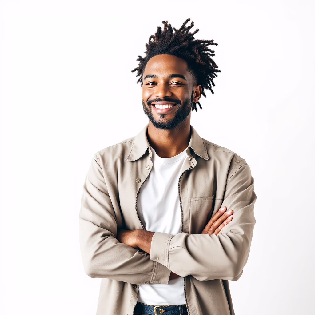 [headshot] image of customer (for a landscaping service)