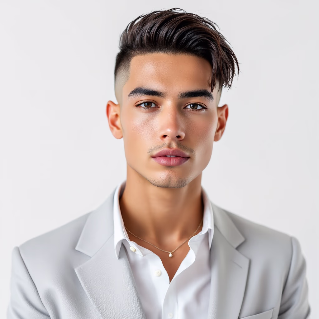 [headshot] image of customer (for a tech gadgets store)