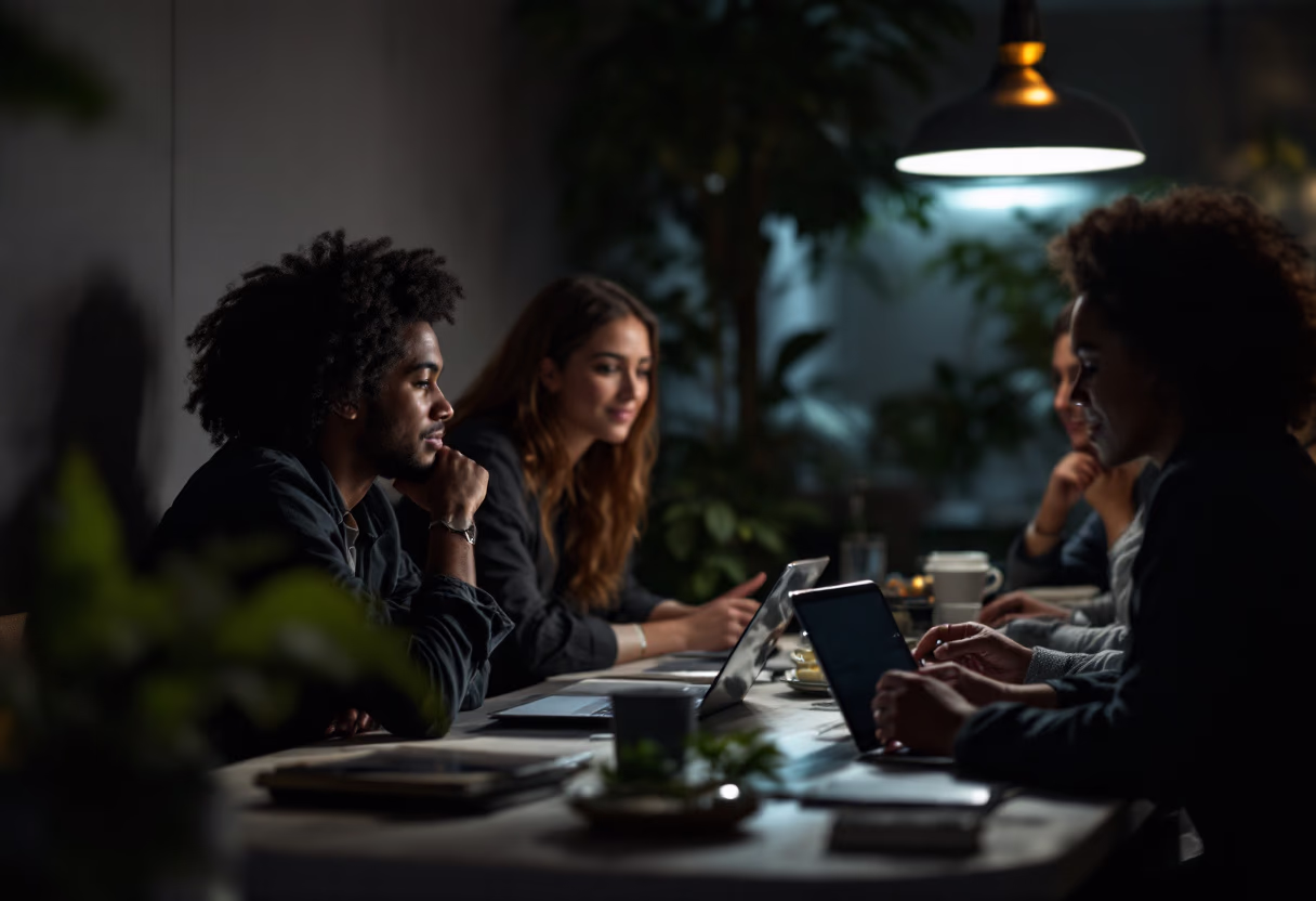 image of networking event (for a hr tech)