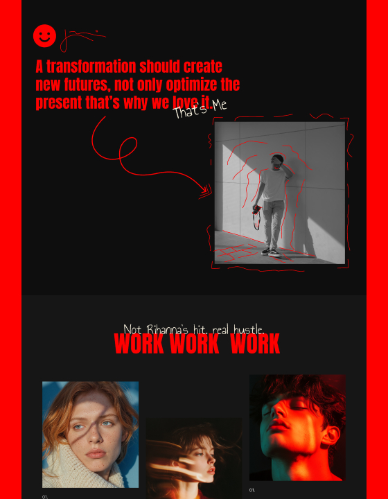 Through