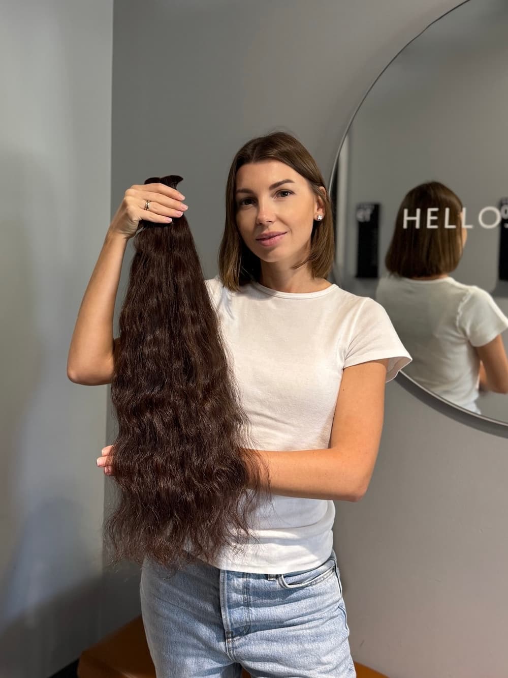 Bloom Studio Hair Extensions in Houston salon.