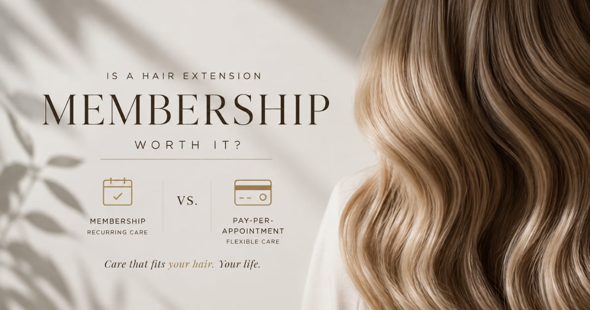 Is a Hair Extension Membership Worth It? Compare Payment Options