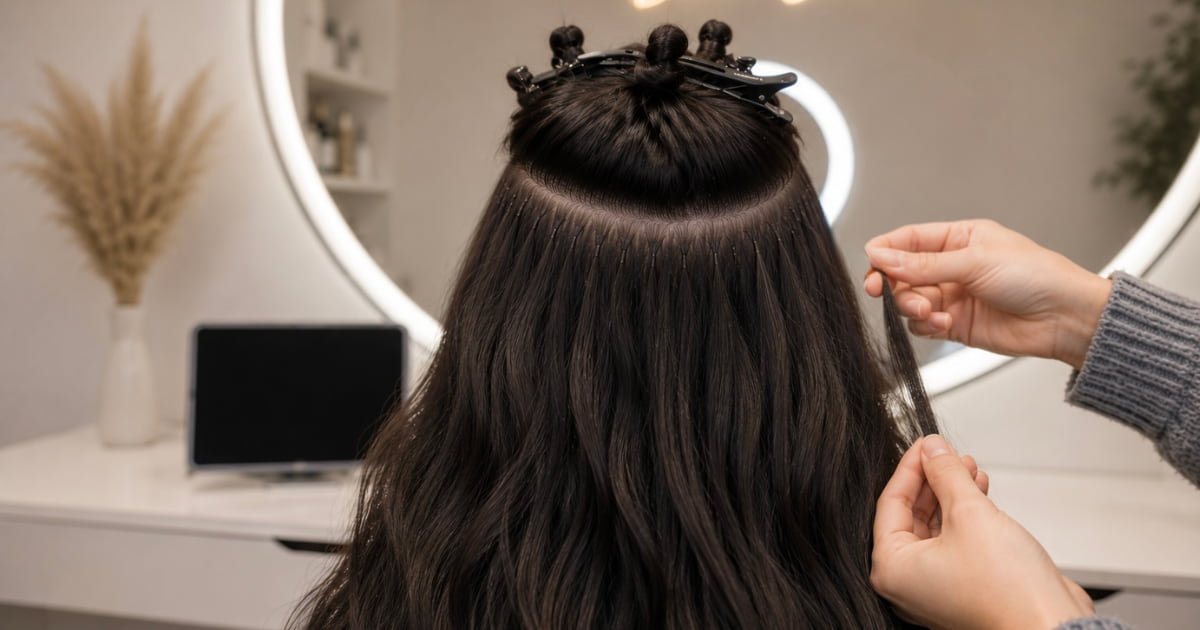 Ice Fusion vs NBR and IBE Extensions: Individual Bonds vs Beaded Rows