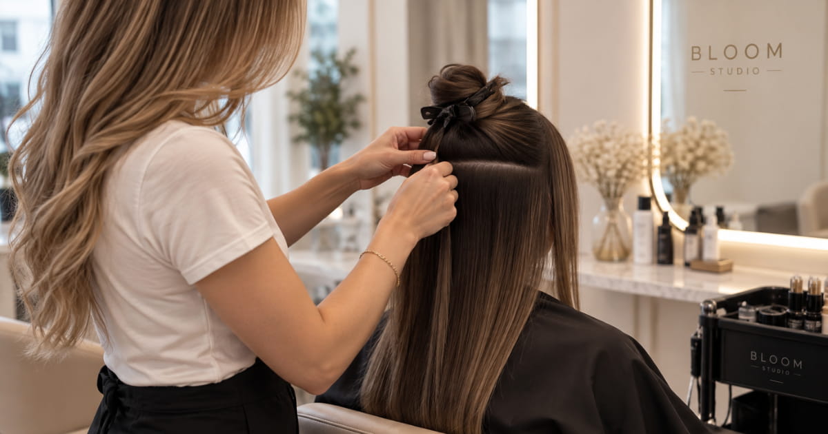 How to Prepare for Your Hair Extension Appointment: Ice Fusion Installation Guide