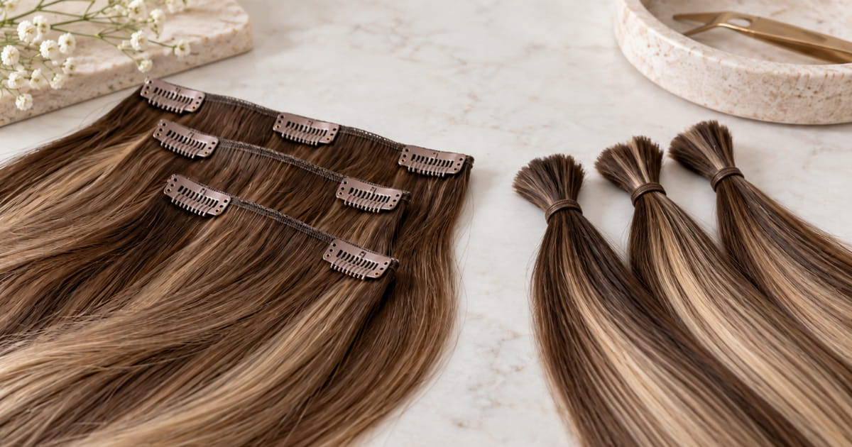 Clip-In vs Bonded Hair Extensions: Which Fits Your Everyday Life?