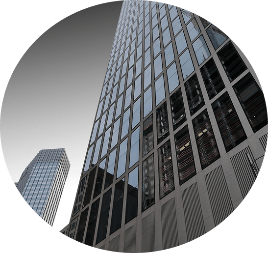 An image of a skyscraper from outside