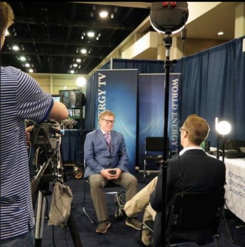 Conference Pic: World Energy TV Interview