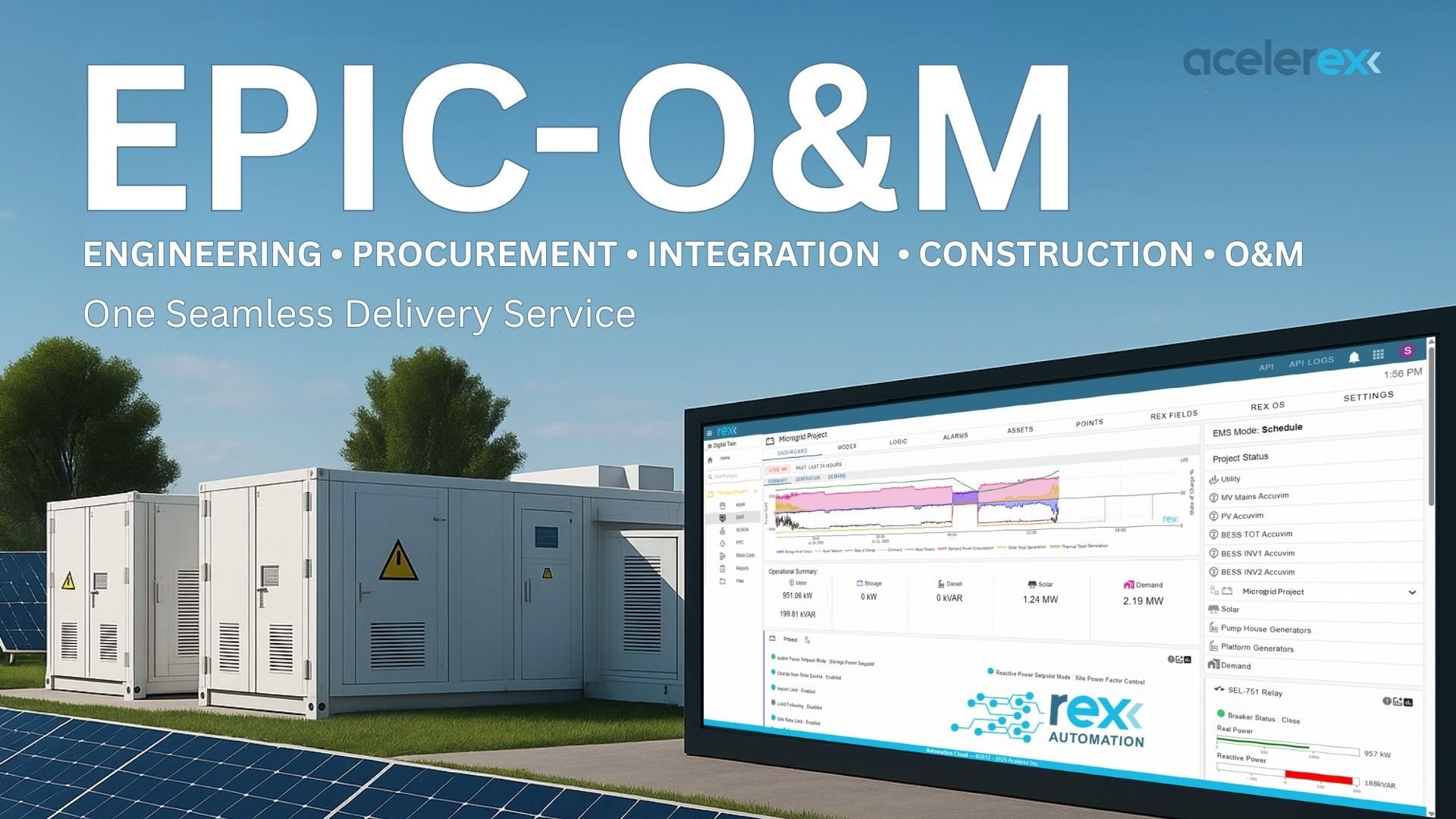 image of completed solar project