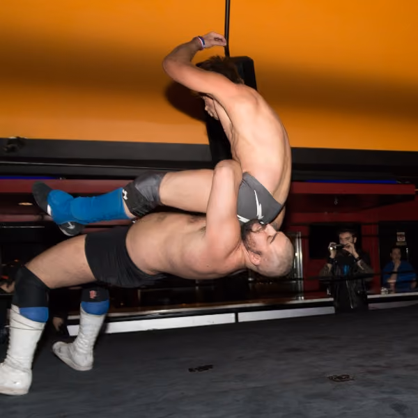 Mathieu St Jacques german suplex gregory iron