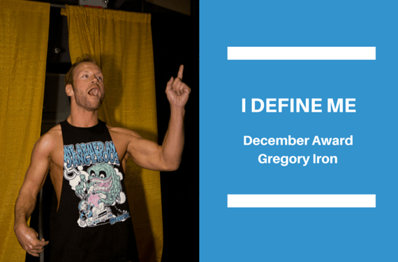 I DEFINE ME - gregory Iron