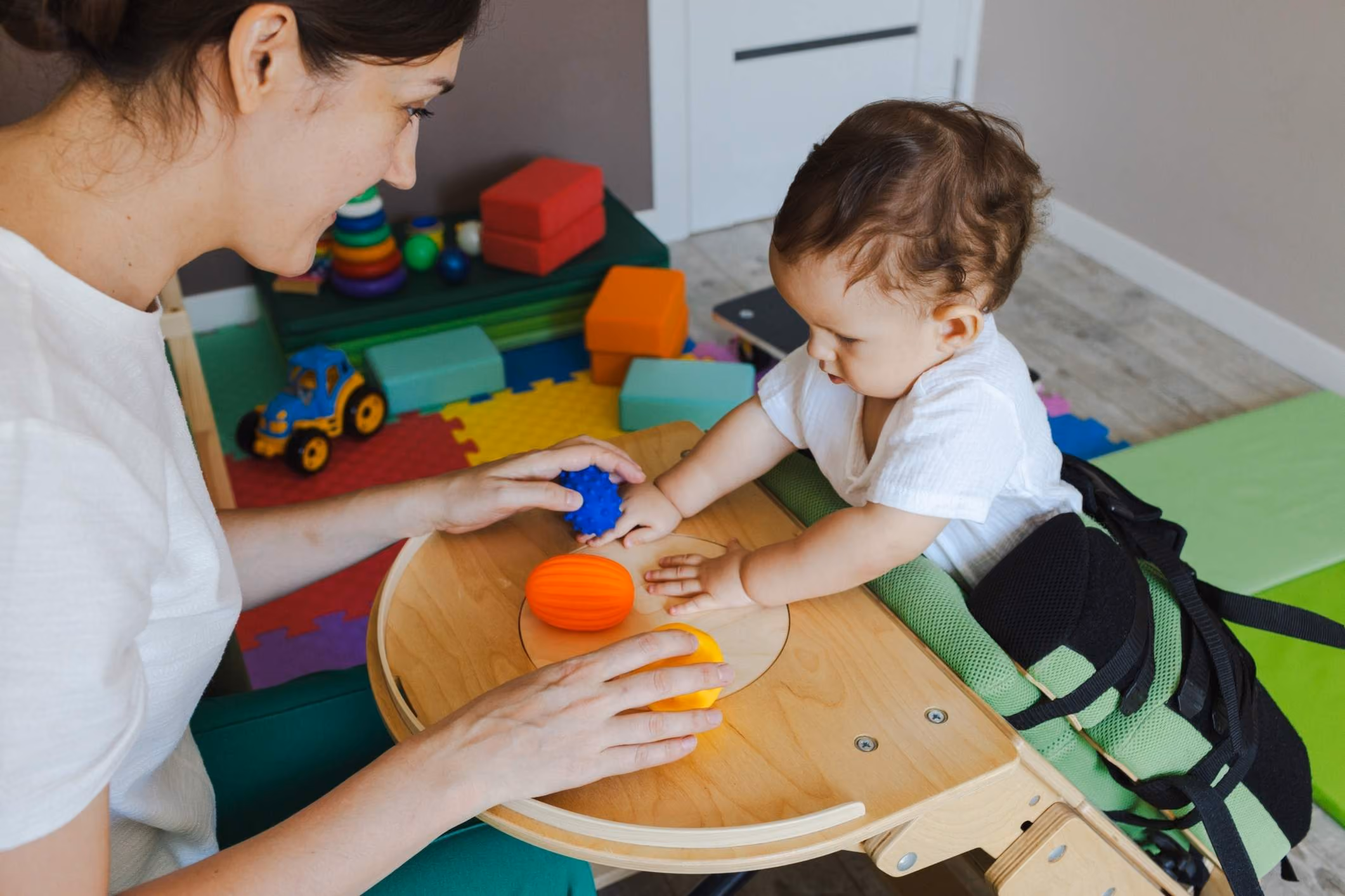 Child suffers cerebral palsy