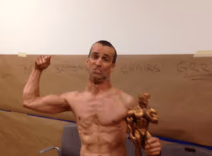 Winning bodybuilder defies cerebral palsy
