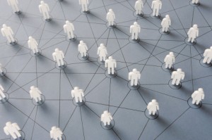 Human connections, connections within a social network