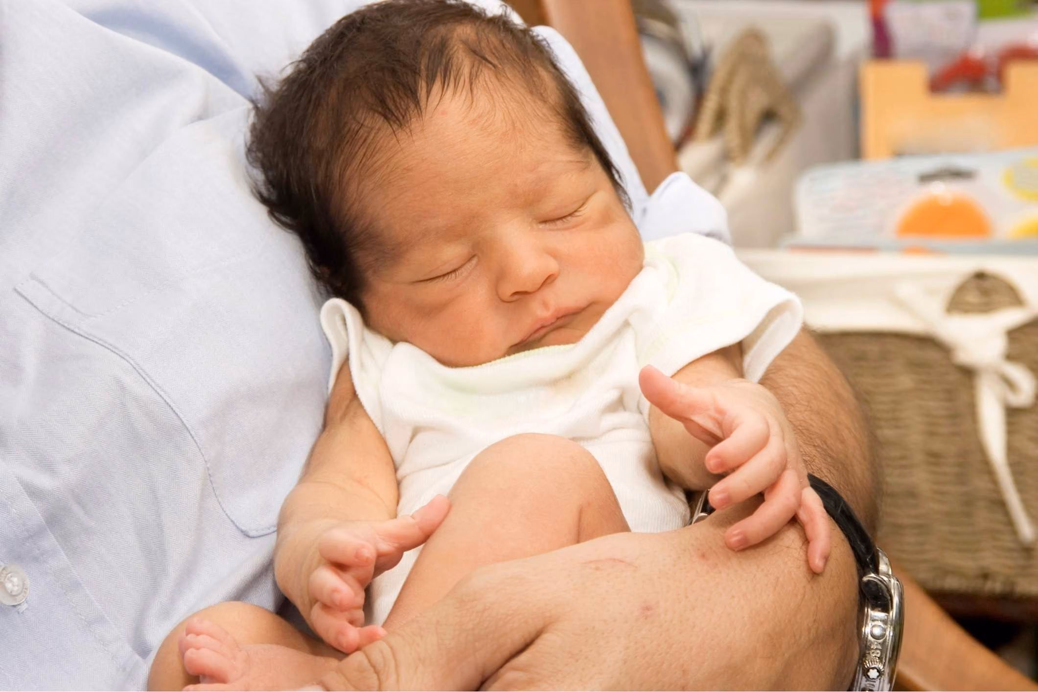 Child suffered erb's palsy at birth
