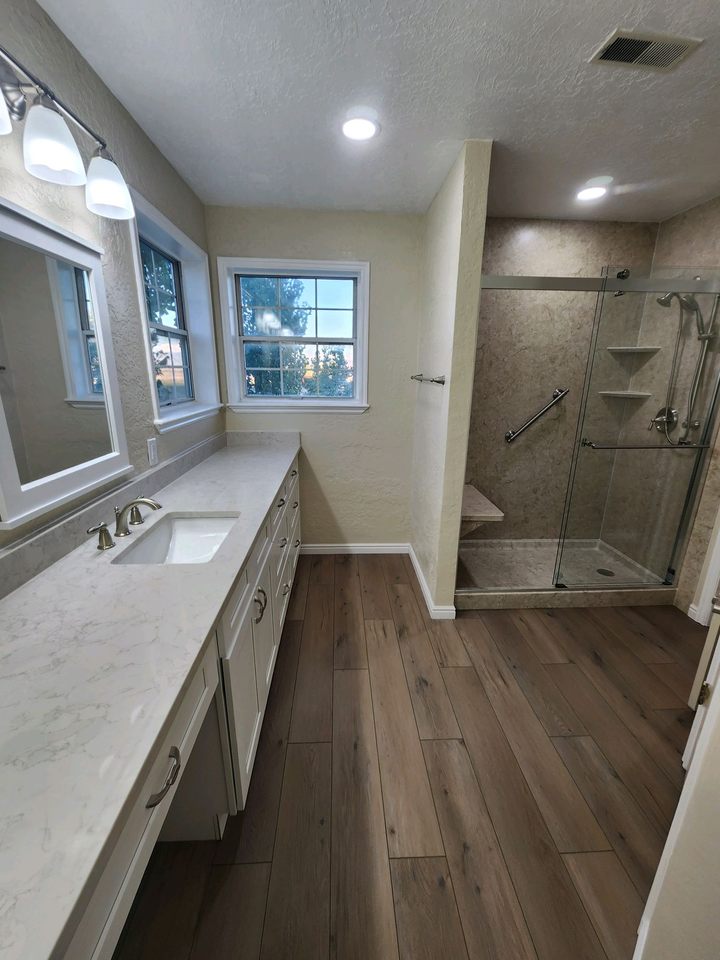 Large Scale Bathroom Remodel