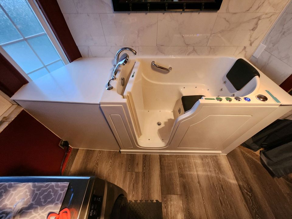 Walk-In-Tub Bathroom Remodel