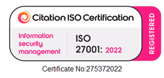 ISO certification badge