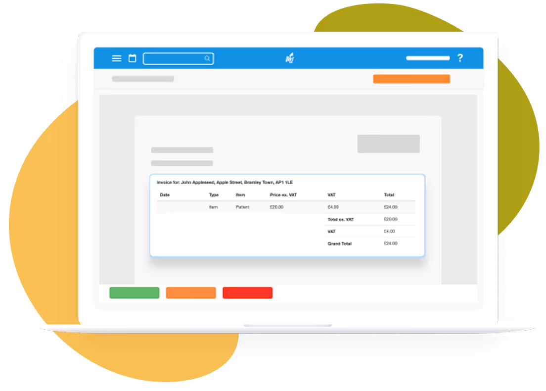 Payment feature UI illustration