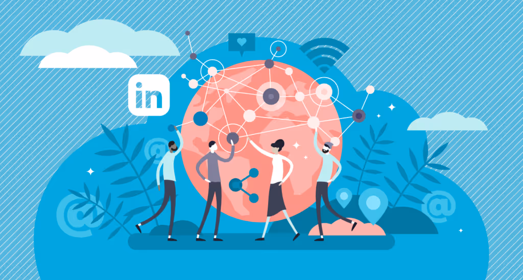 LinkedIn-Vernetzung und digitale Zusammenarbeit