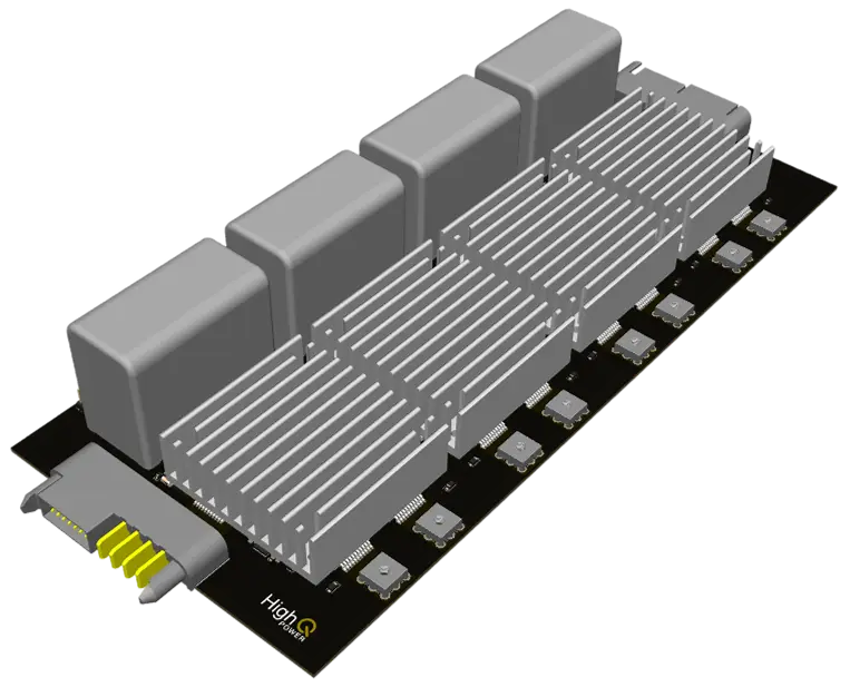 A 3D render of a Solid State Transformer (SST)