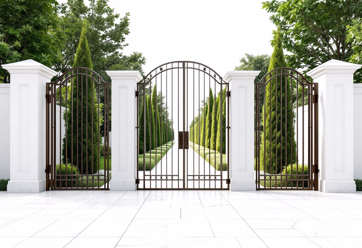 image of cemetery entrance