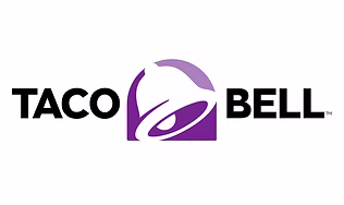 The Taco Bell logo, representing the fast and budget-friendly restaurant offering Tex-Mex favorites including tacos, burritos, and bowls.